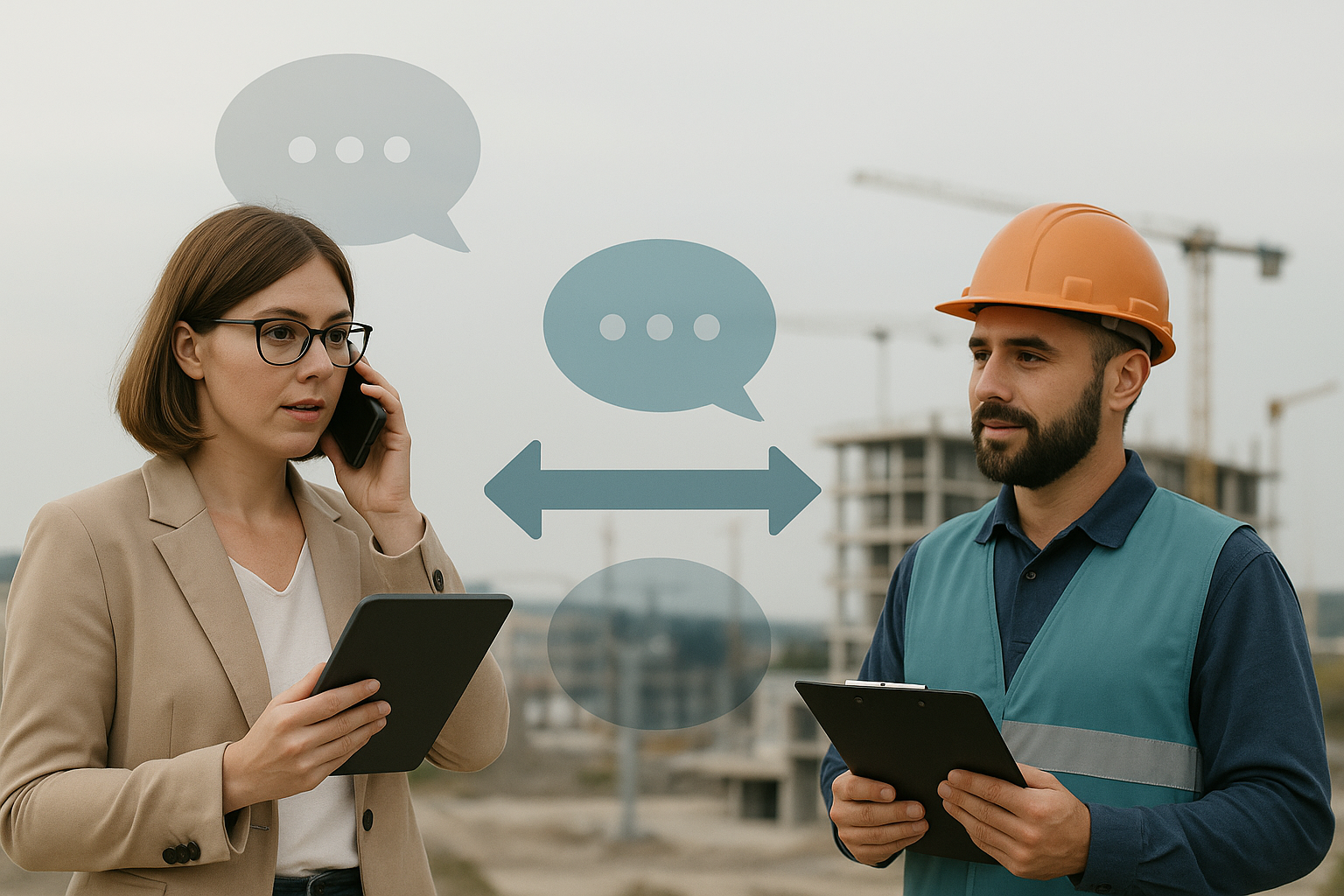 Koordination von Handwerkern und Dienstleistern